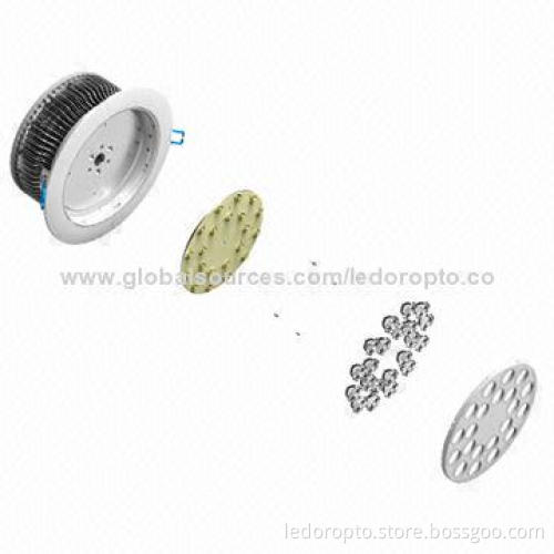 LD 21W LED Ceiling Light with 64 Pieces Aluminum Fins, Bridgelux/Epistar/Epileds Chip